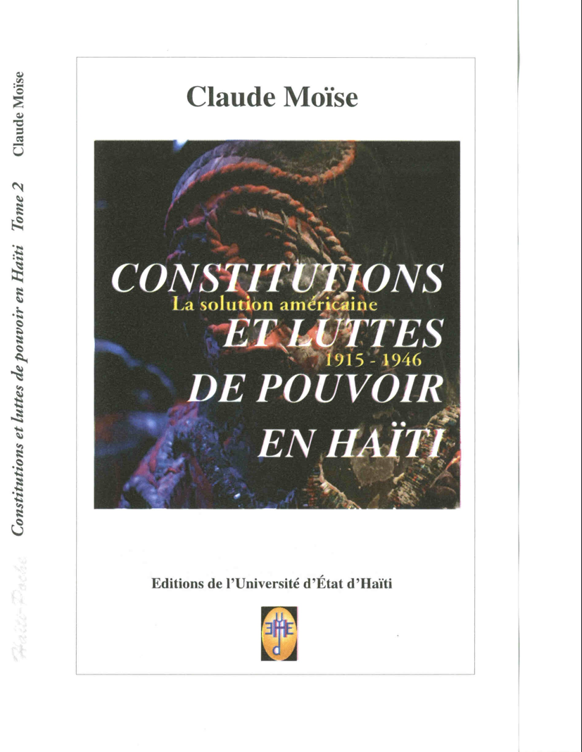 Constitutions et luttes de pouvoir en Haïti